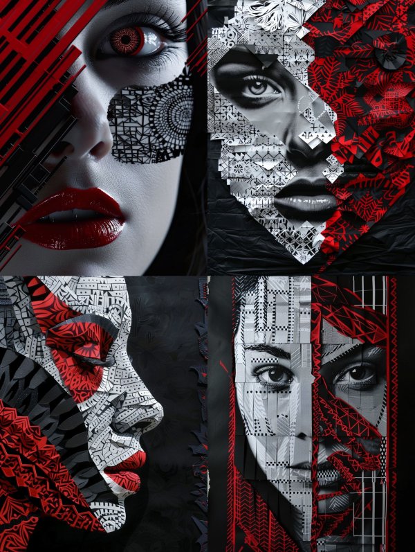 Fragmented Visions of Crimson Noir