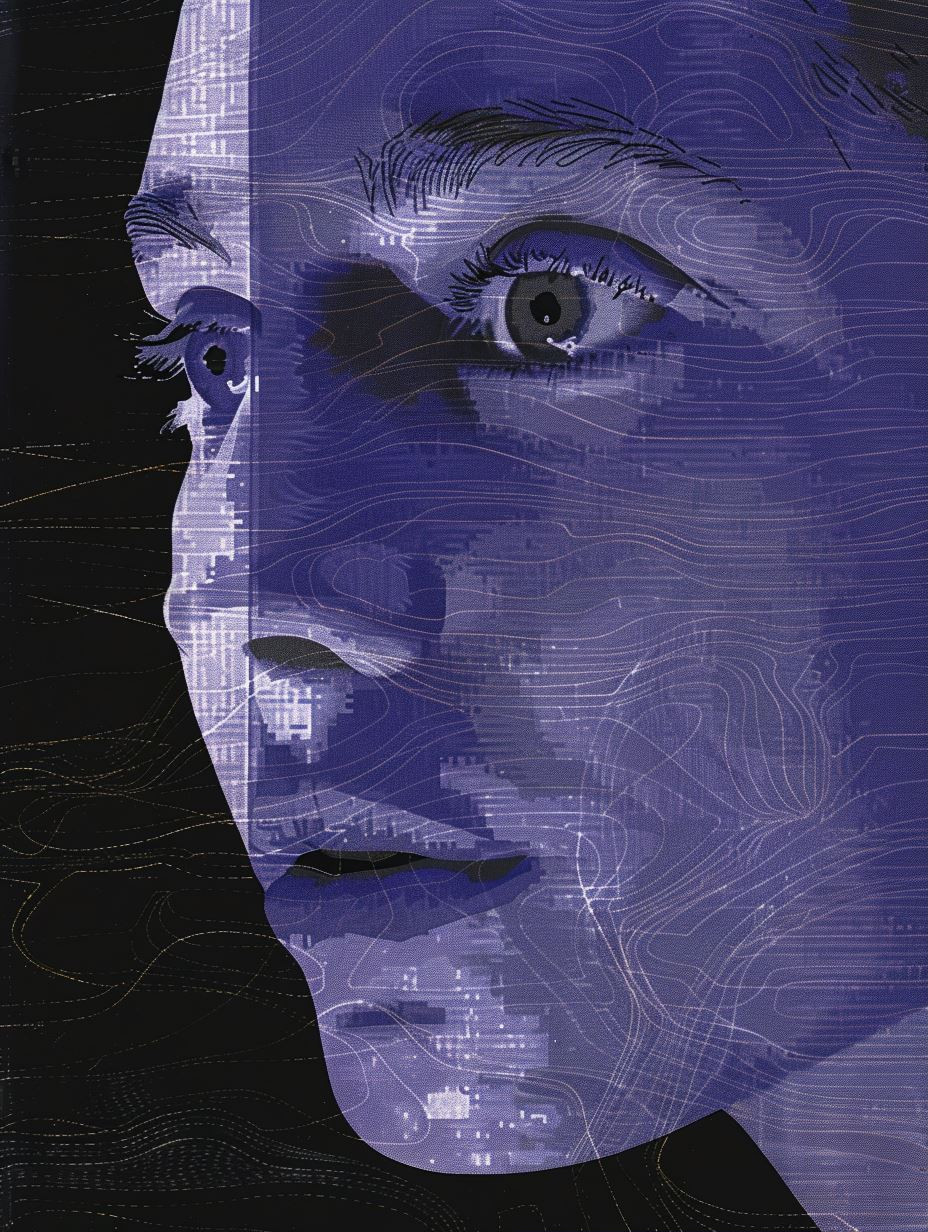 Fragmented Echoes of Blue - Image 1