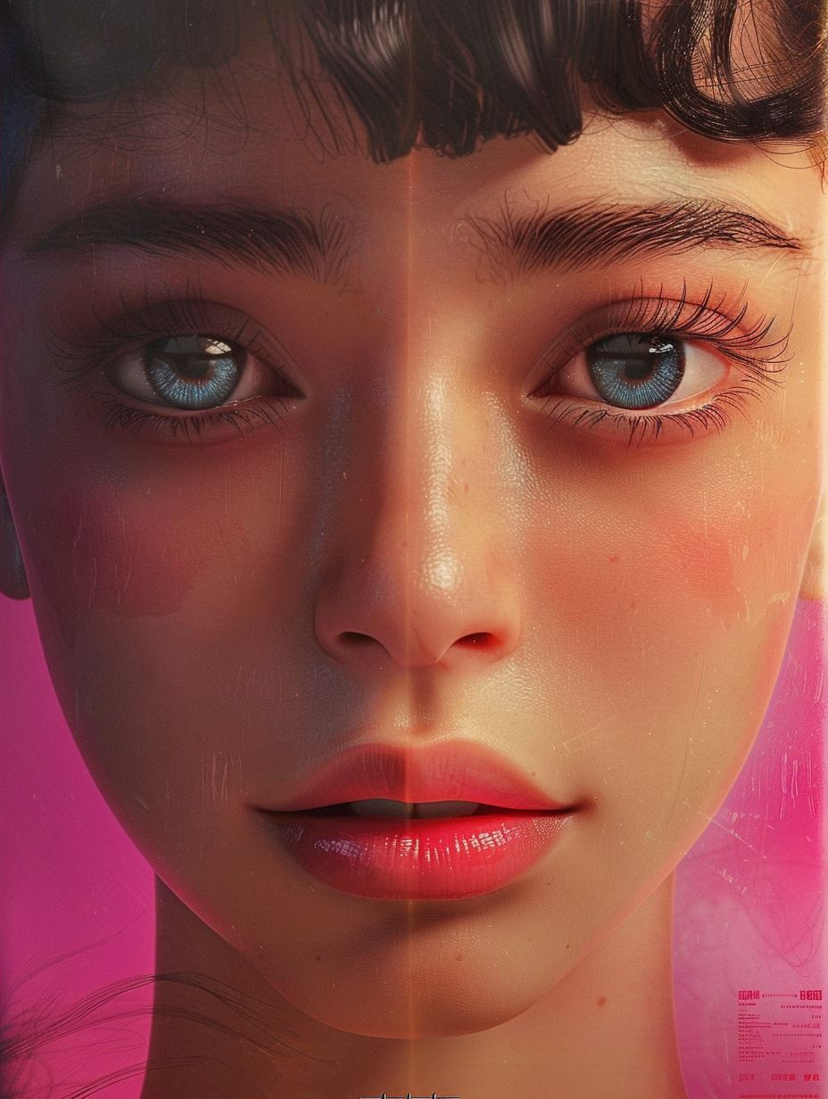 Ethereal Neon Gaze - Image 2