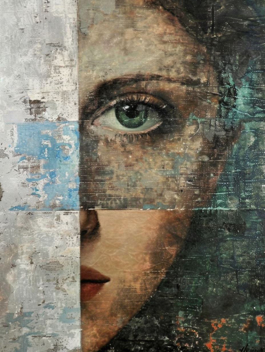 Fragmented Gaze of Ancient Echoes - Image 1