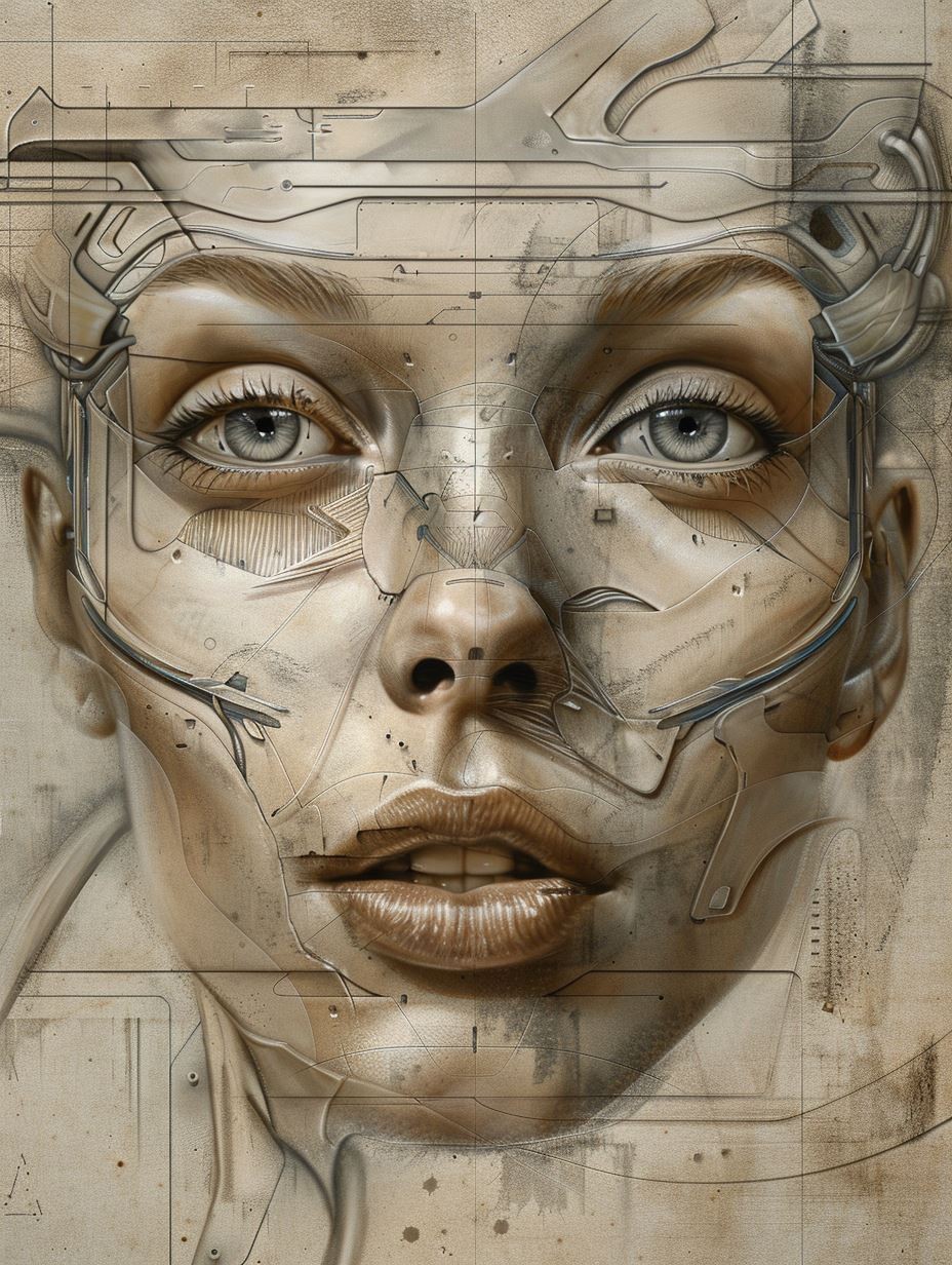 Cybernetic Soul Blueprint Study - Image 3