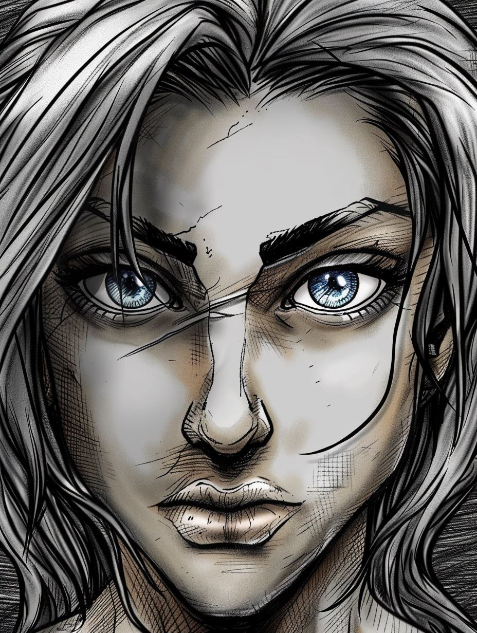 Gritty Graphite Gaze - Image 2