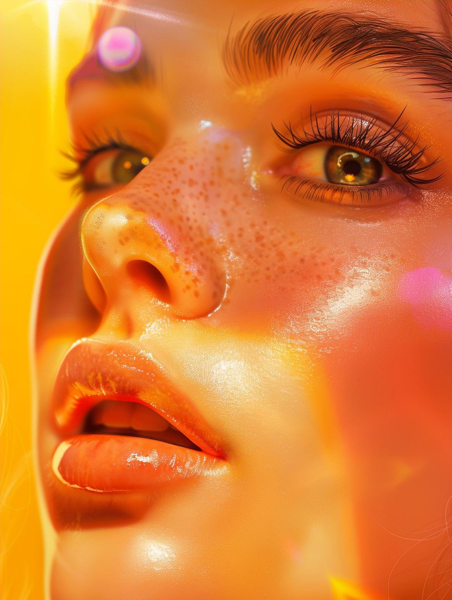 Golden Hour Glow Beauty Collage - Image 4