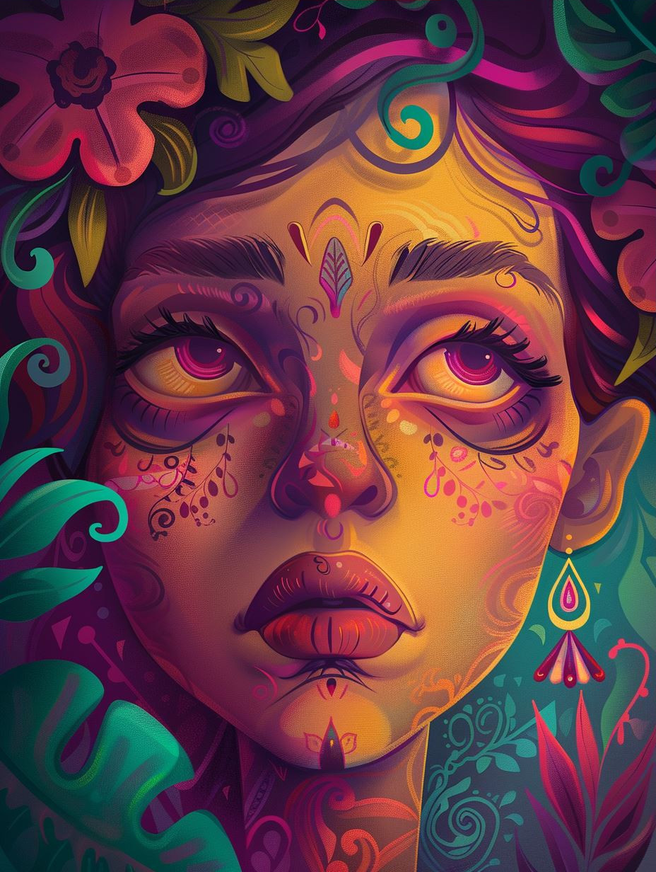 Mystic Portraits of Ethereal Emotion - Image 3