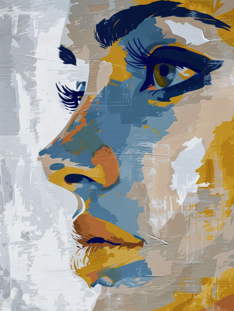Abstract Palette Portrait - Image 3