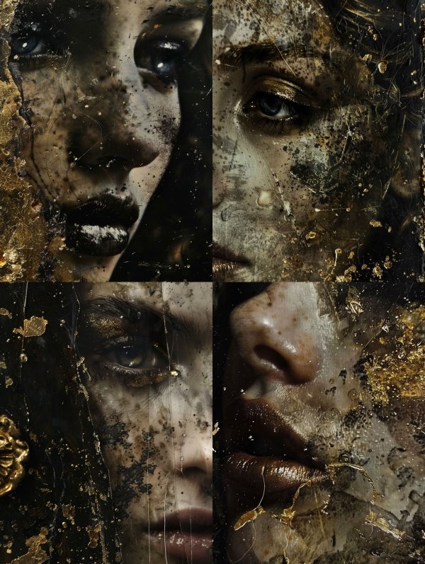 Gilded Fragments of a Soul