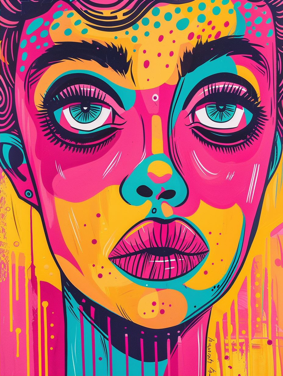 Vibrant Neon Portraits of Modern Women - Image 2