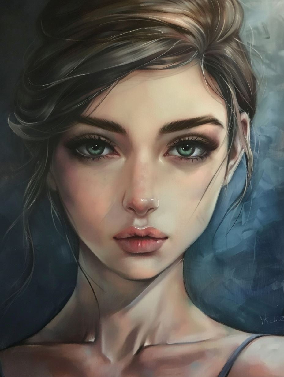 Ethereal Visions: A Quartet of Digital Portraits - Image 1