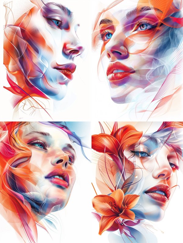 Prismatic Ethereal Muse