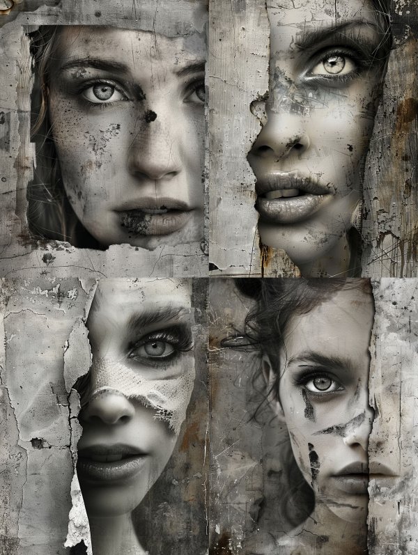 Gaze Through Torn Metal
