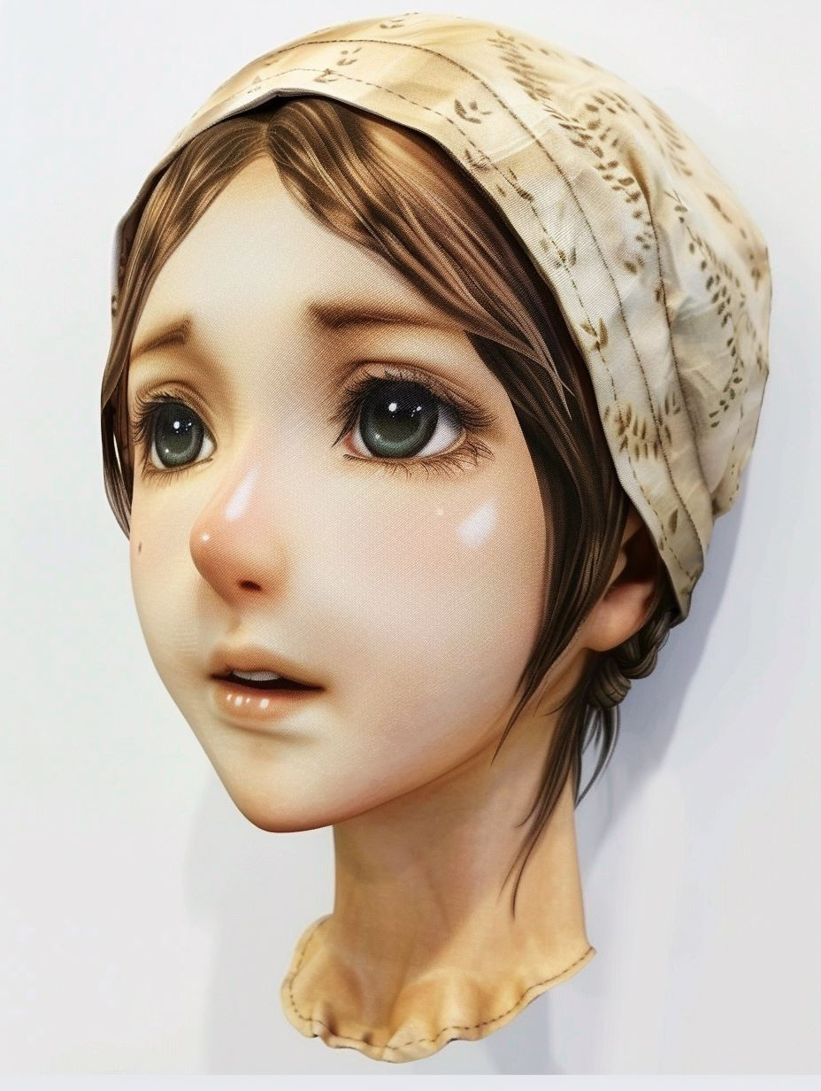 Ethereal Gazes: Hyper-Realistic Portrait Art - Image 2
