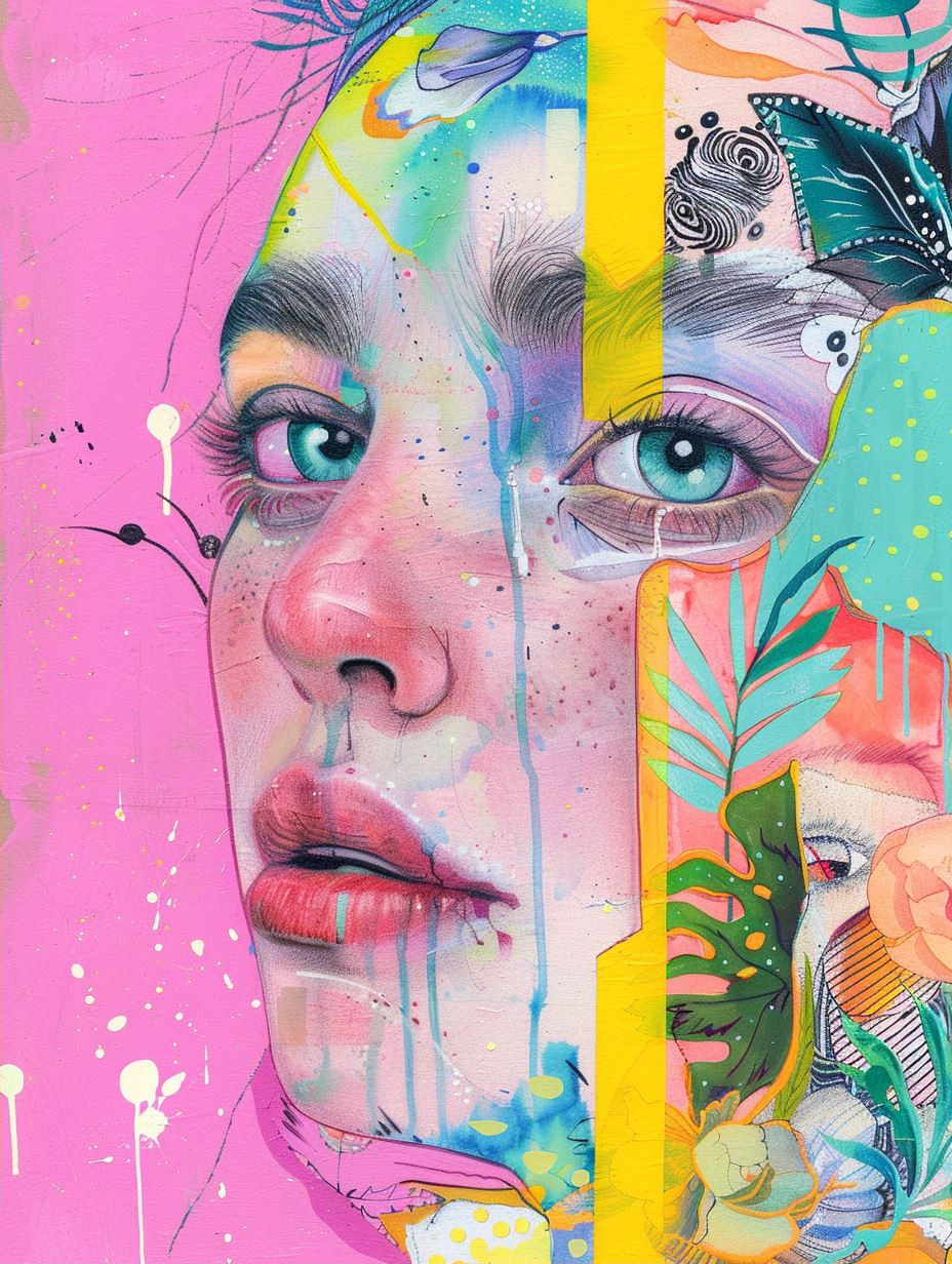 Neon Dream Collage - Image 2
