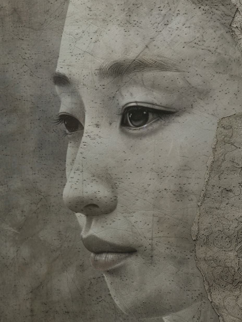 Echoes of Ancient Stone Faces - Image 1