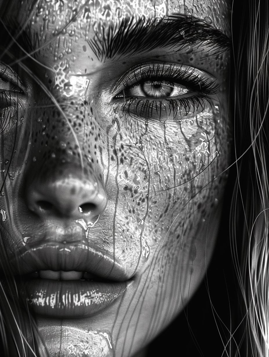 Monochrome Mystic Gaze - Image 3