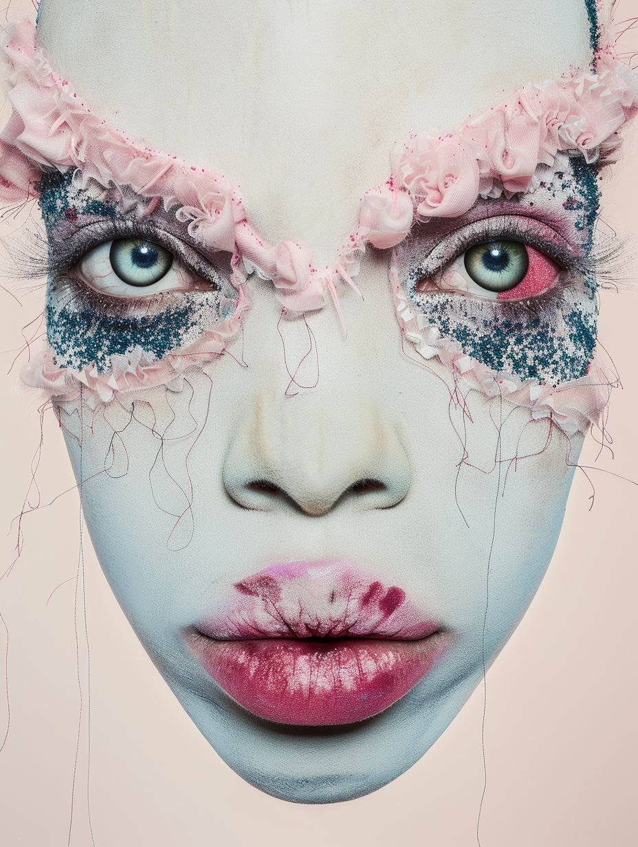 Melancholic Ethereal Fashion Portrait - Image 4