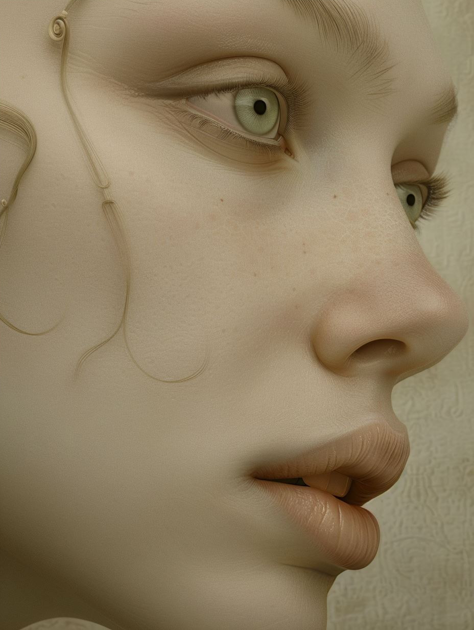 Ivory Porcelain Muse - Image 4