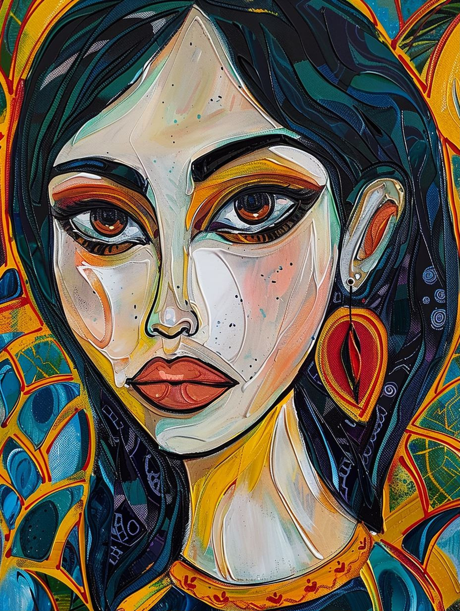 Vibrant Portraits of Ethereal Women - Image 1