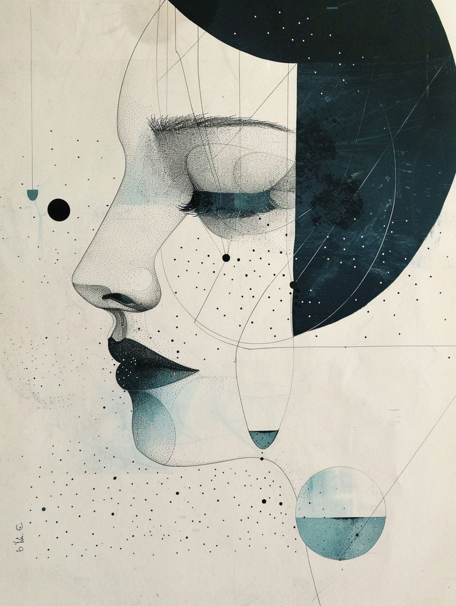 Geometric Visions of Feminine Grace - Image 4