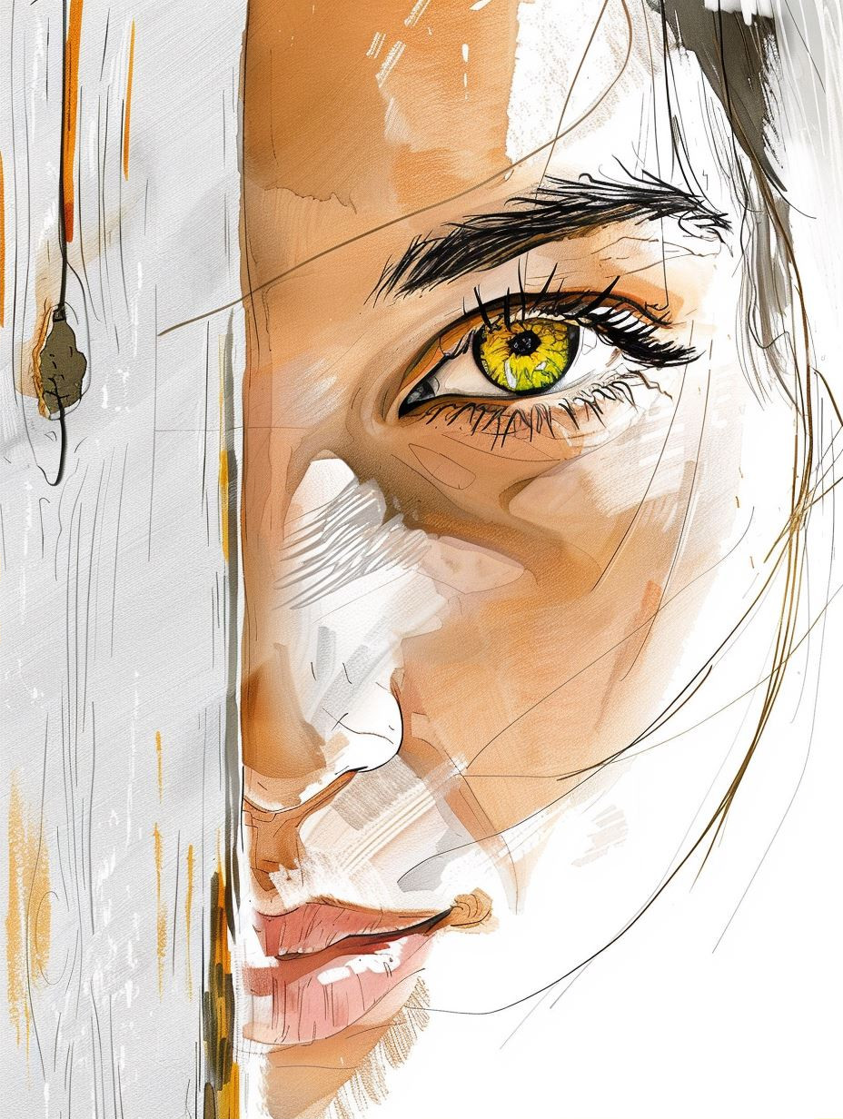 Ethereal Digital Watercolor Portraits - Image 2