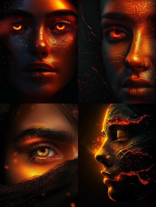 Molten Soul Ember Portraits