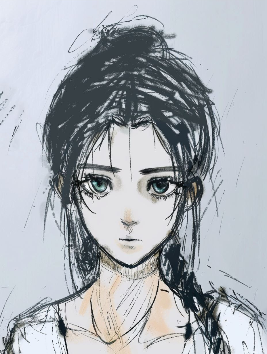 Expressions of the Soul: Anime Sketches - Image 3