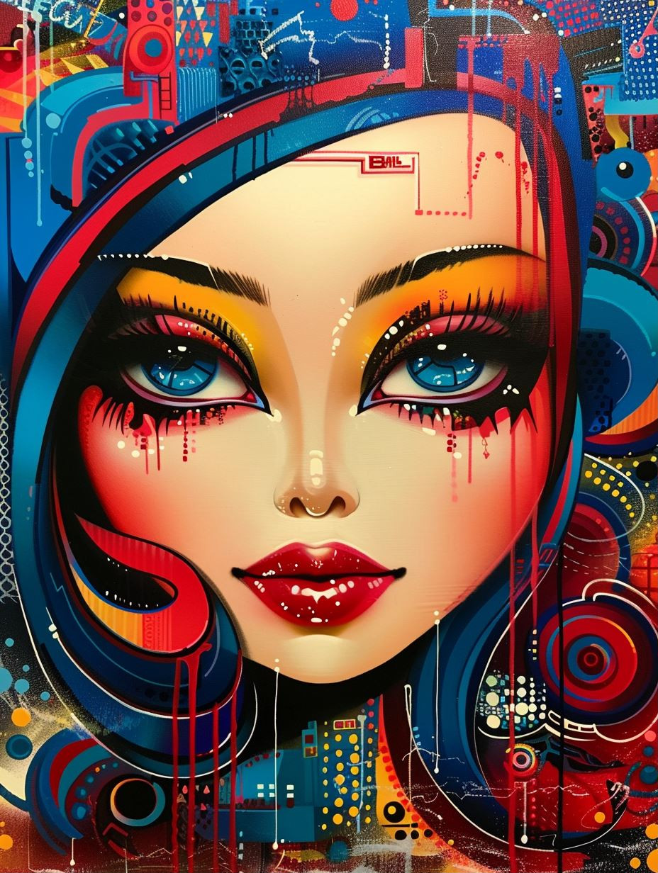 Vibrant Visions of Modern Feminine Art - Image 1