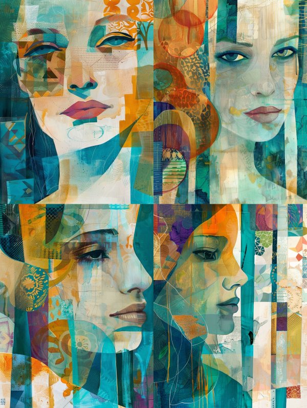 Fragmented Visions of Feminine Grace