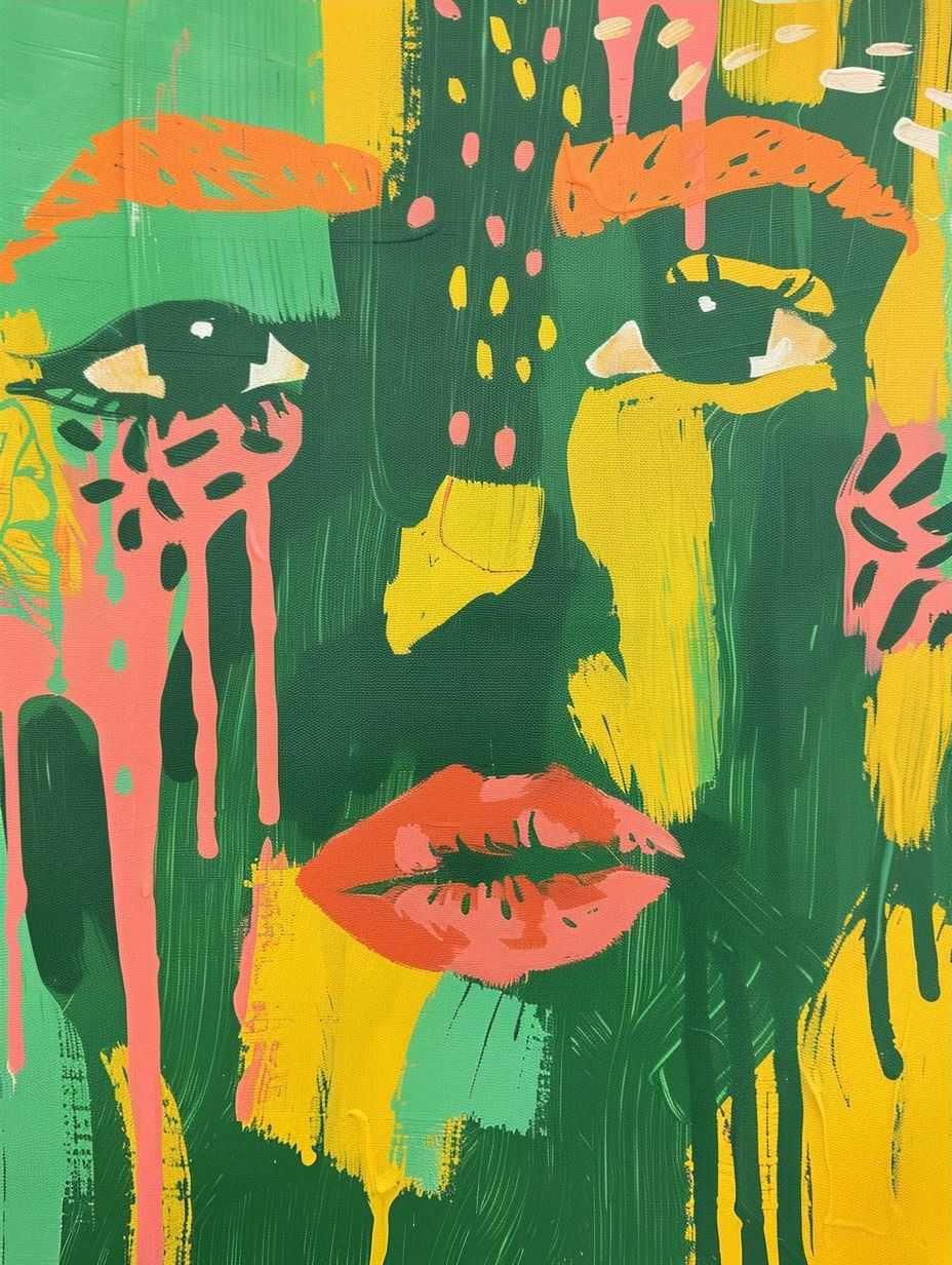 Vibrant Faces of Abstract Emotion - Image 3