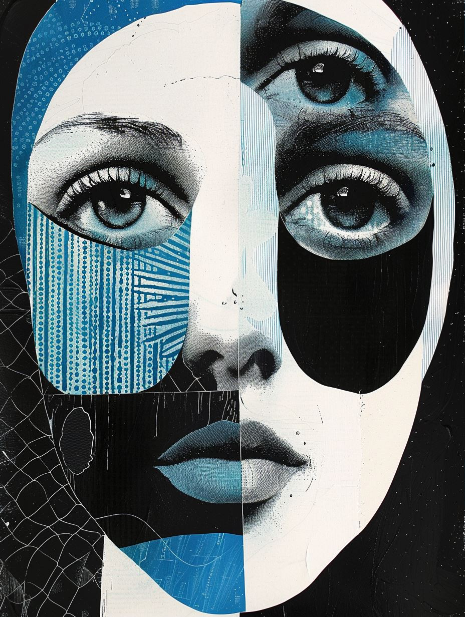 Fragmented Faces of Modern Surrealism - Image 1
