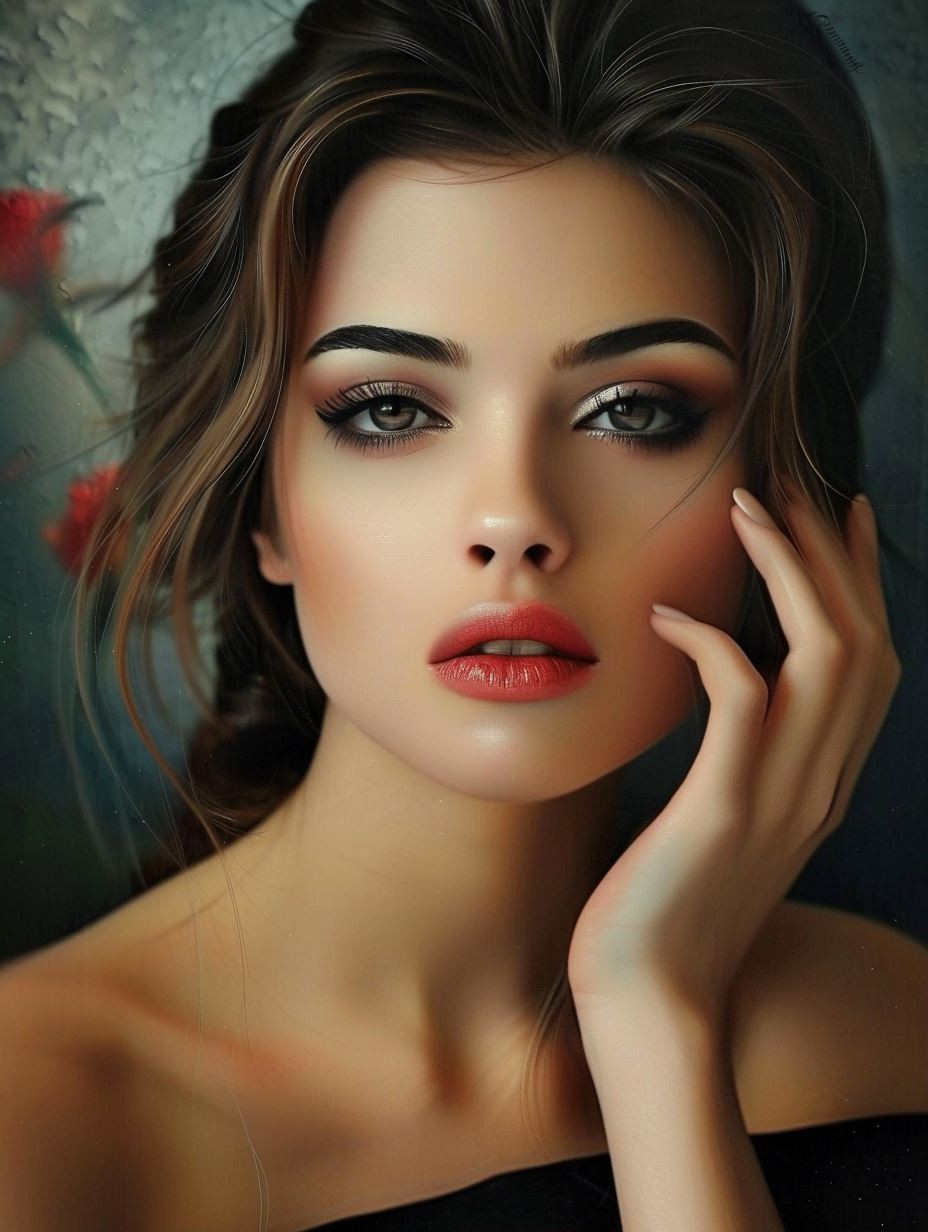 Ethereal Glow Portrait Study