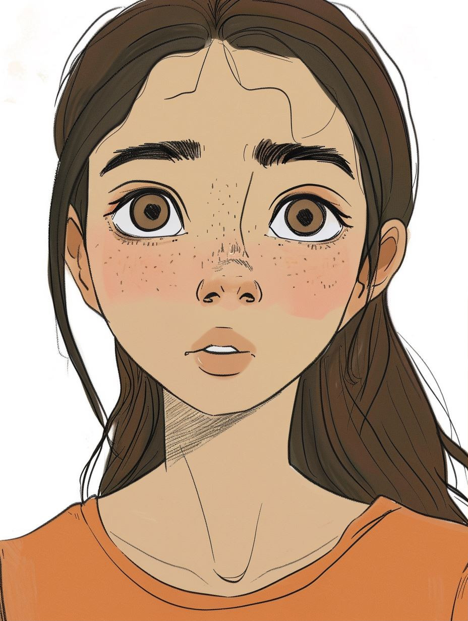 Soft Gaze Illustration