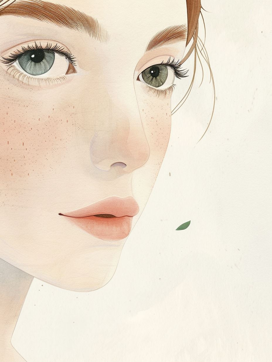 Whispers of a Dreamy Gaze - Image 1