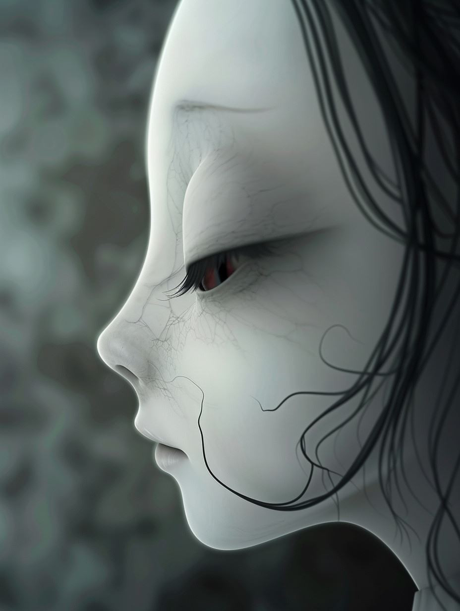 Melancholy Gaze of Ethereal Souls - Image 1
