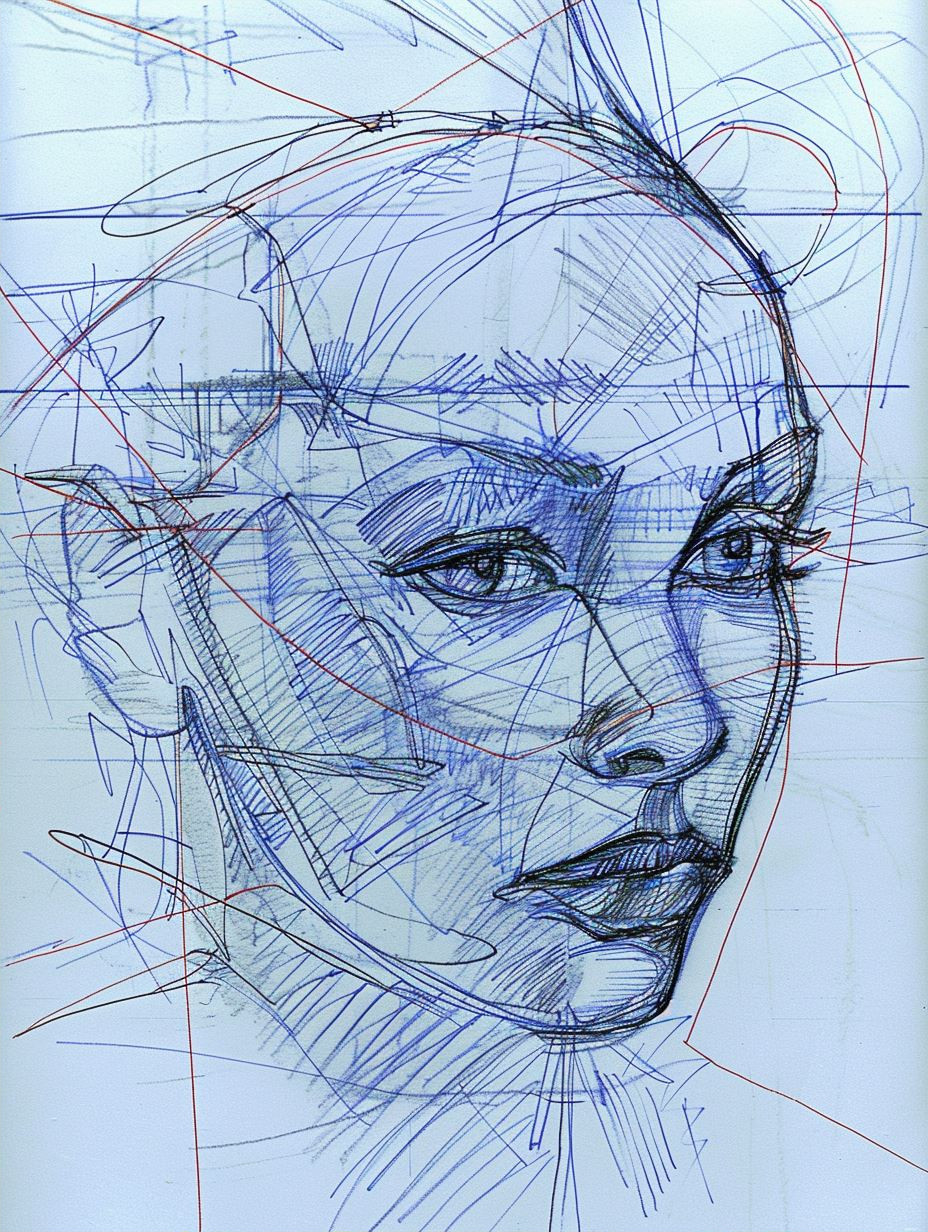 Geometric Visions of the Female Face - Image 2