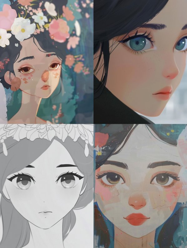 Ethereal Visions of Digital Feminine Art