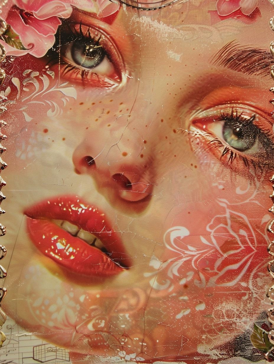 Ethereal Floral Dew Portraits - Image 1