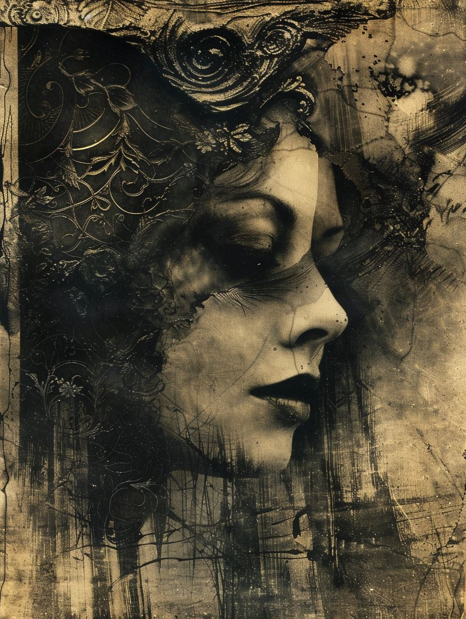 Haunting Shadows of Ethereal Faces - Image 2
