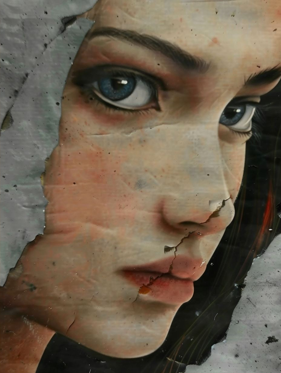 Ethereal Painted Portrait Studies - Image 2