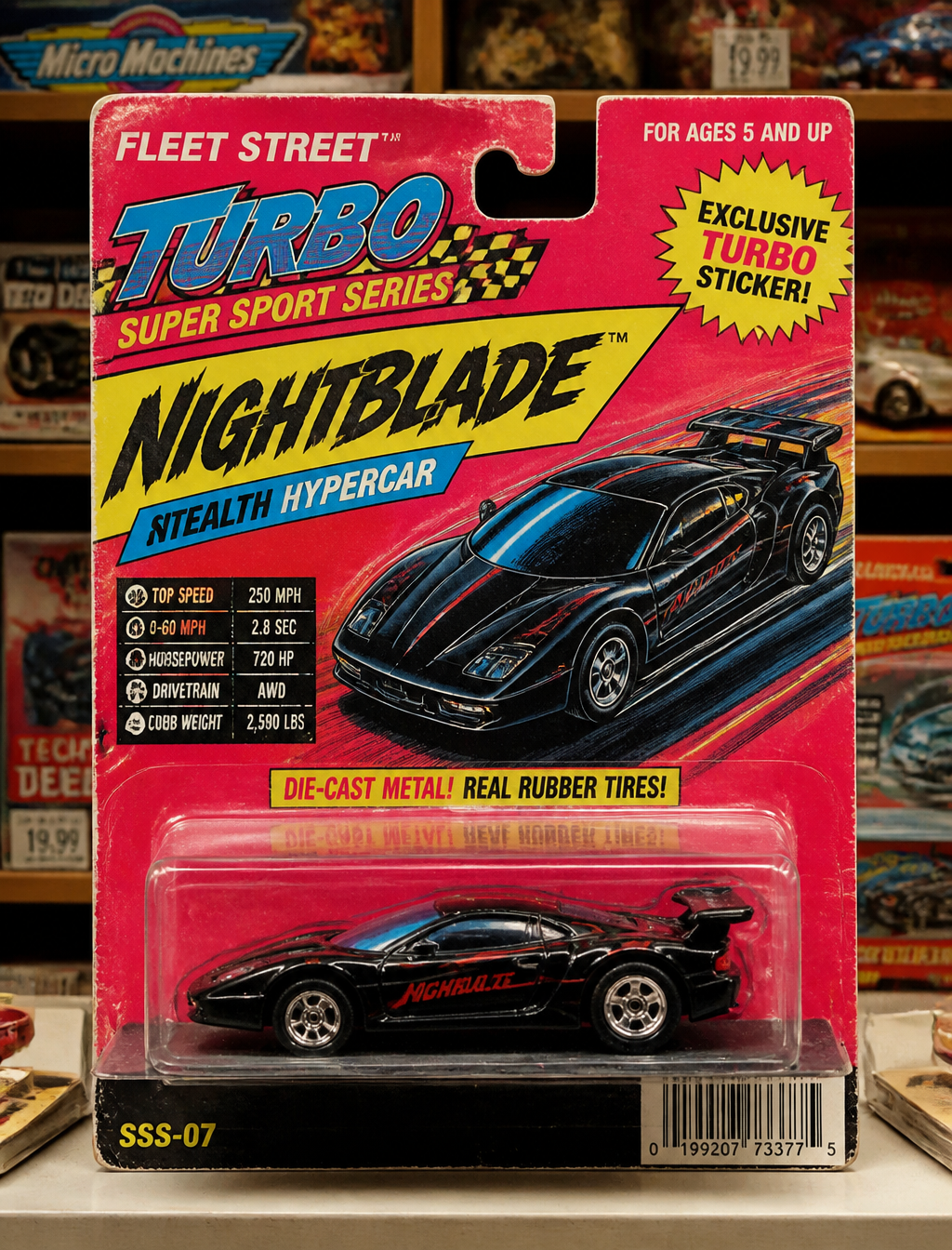 Retro-Style Collectible Vehicle Showcase