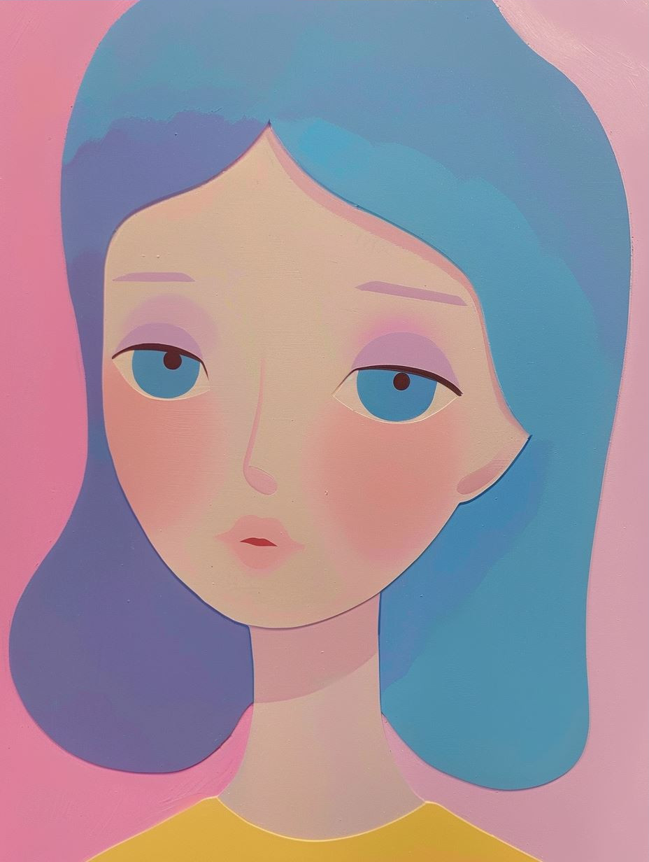 Pastel Dreams of Ethereal Women - Image 3
