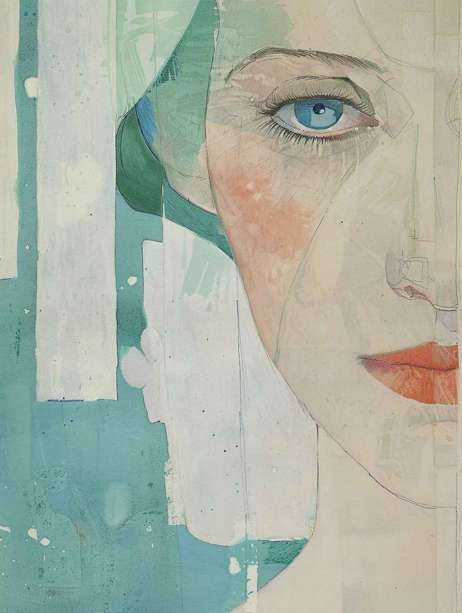 Fragments of a Teal Gaze - Image 4