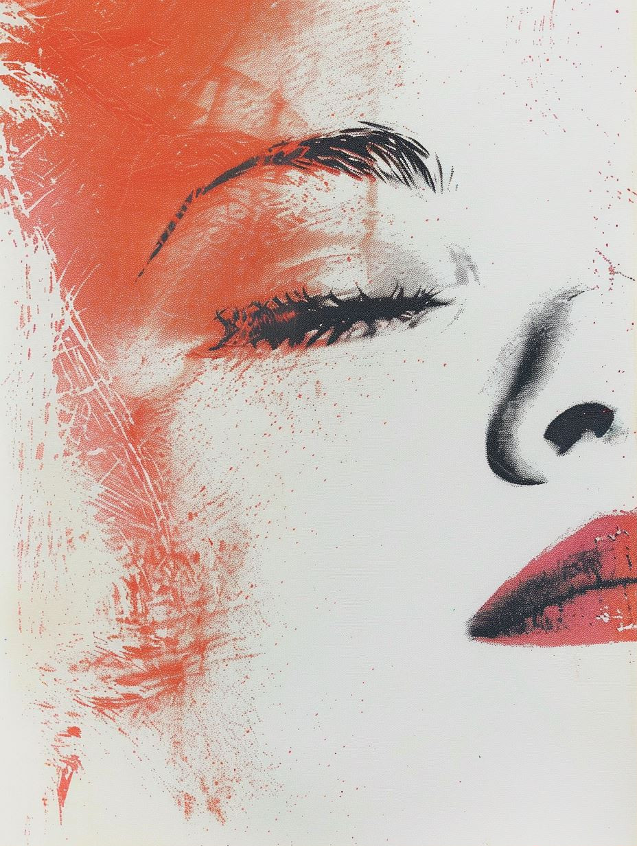 Crimson Whispers: A Study in Red - Image 1