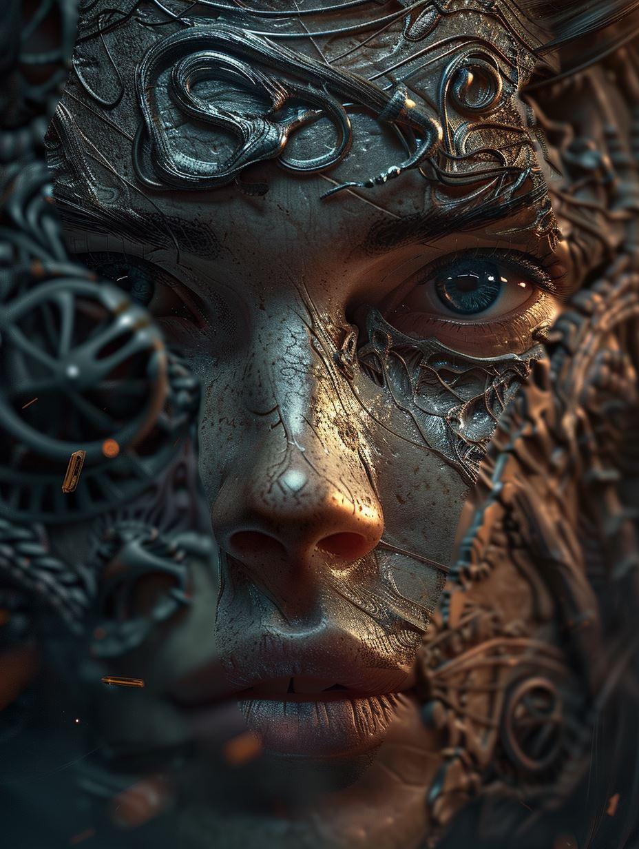 Ethereal Fusion of Human and Machine - Image 3