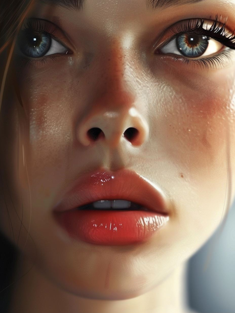 Hyper-Realistic Digital Portraits of Ethereal Beauty - Image 2