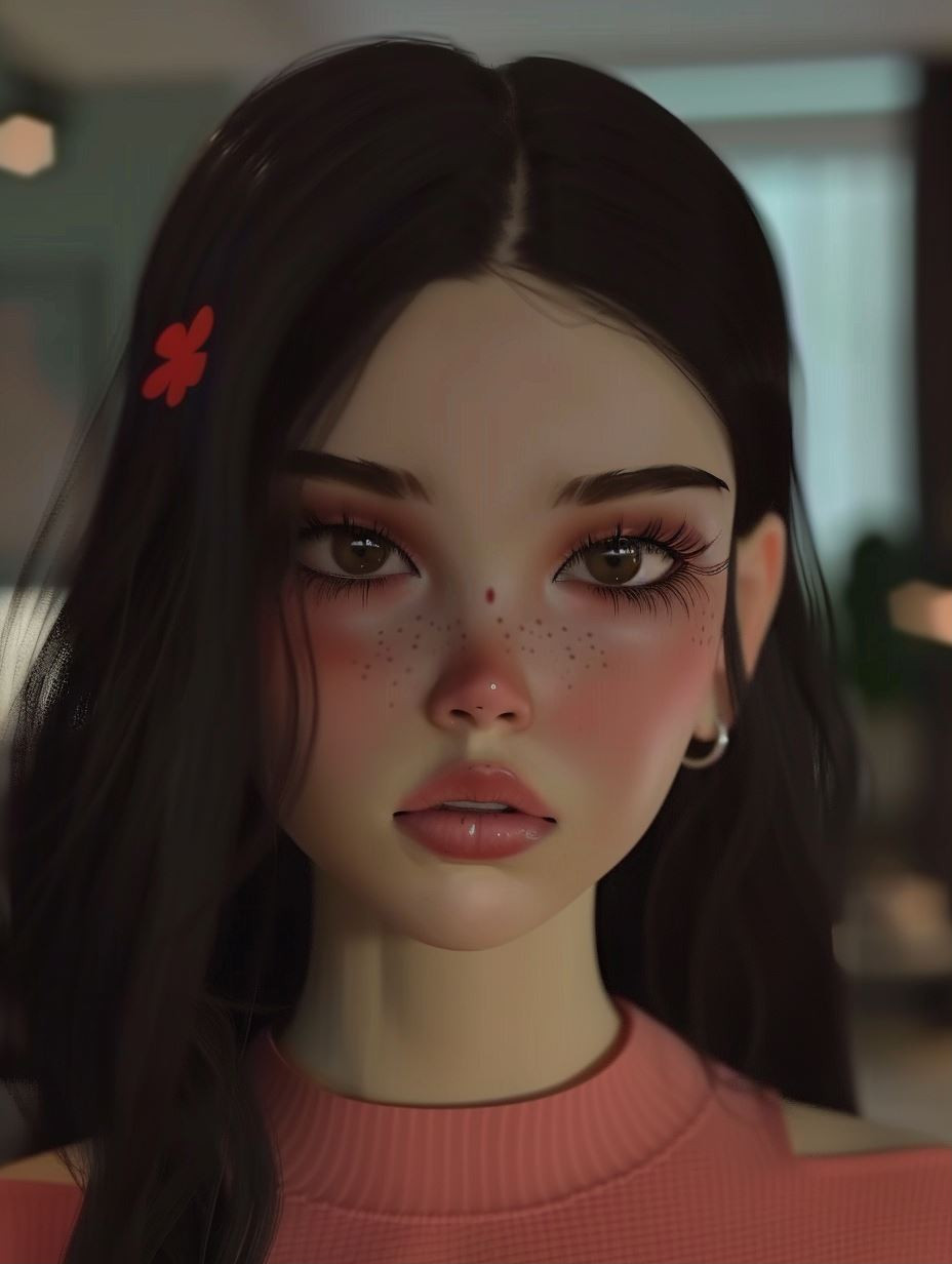 Ethereal Melancholy Digital Portraits - Image 1