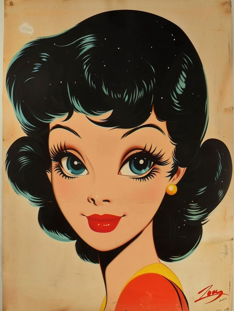 Vintage Doll Gaze - Image 2