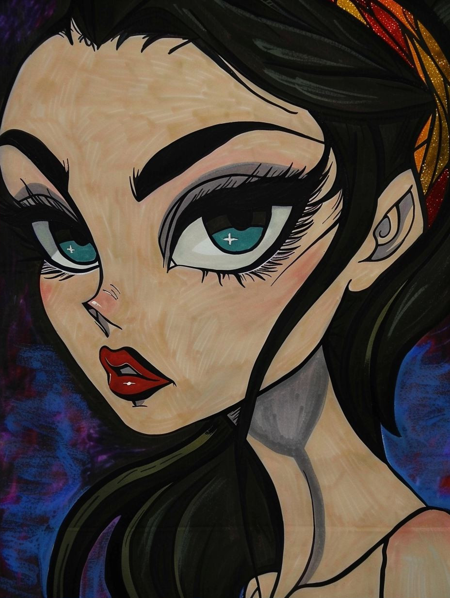 Dark Gothic Stylized Portraits - Image 2