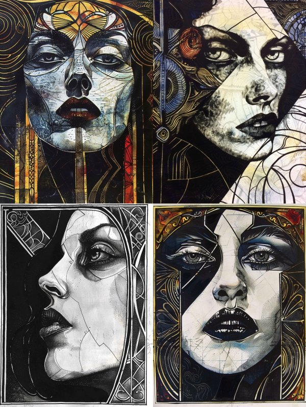 Fractured Visions of the Feminine
