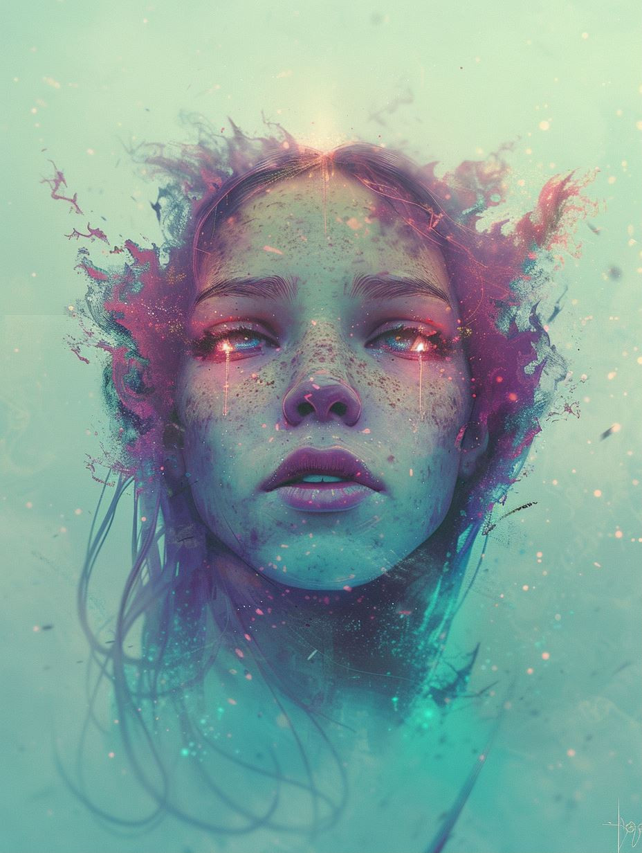 Ethereal Echoes of a Digital Soul - Image 1