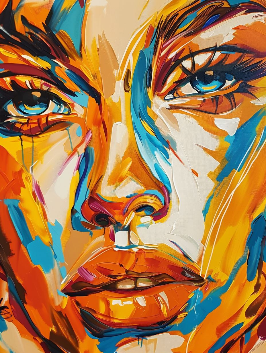 Vibrant Spectrum of Feminine Faces - Image 1